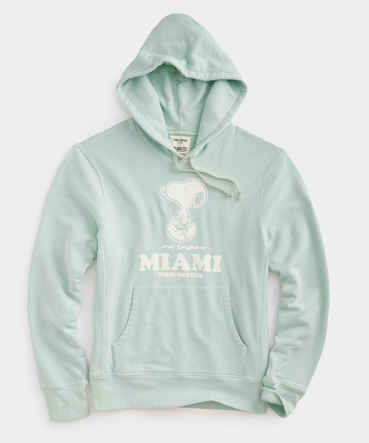 Todd Snyder x Peanuts French Terry Miami Hoodie