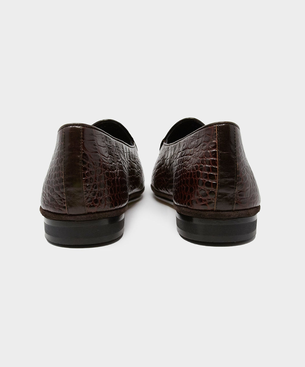 Todd Snyder x Rubinacci Croc Marphy Loafer
