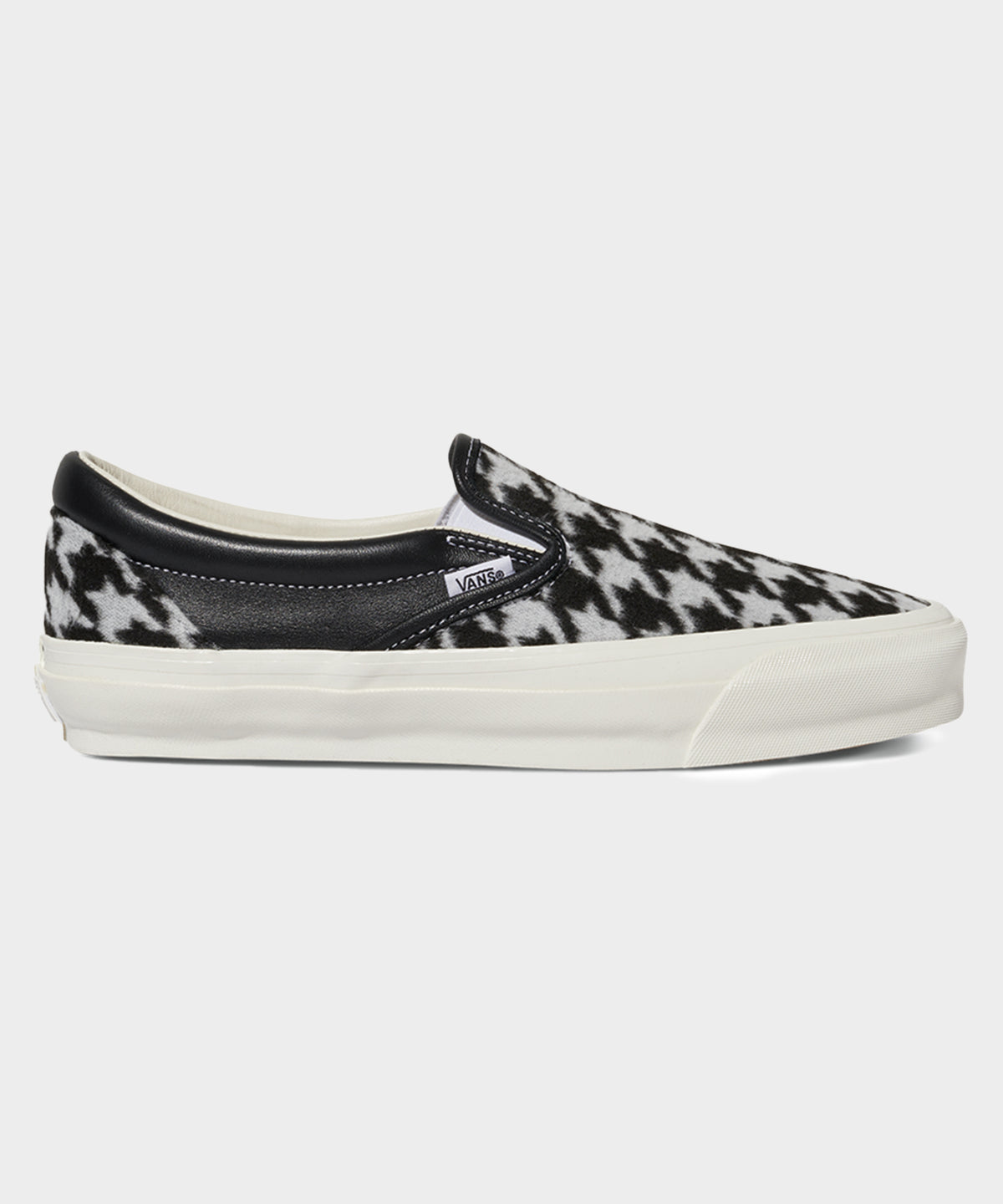Vans Slip On Re-Issue 98 in Black Houndstooth