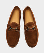 Yuketen Moc Ischia Horsebit Suede Loafer